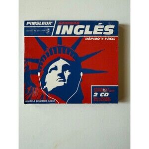 Pimsleur Aprenda Ingles Rapido Y Facil 2 CD Simon Schuster Play Tested